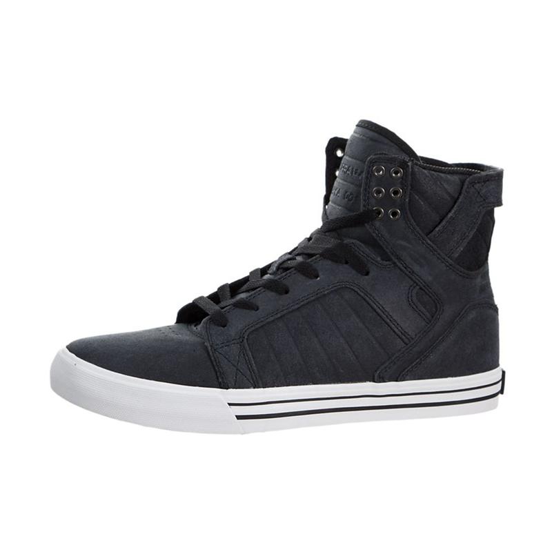 Zapatillas Altas Supra Argentina Hombre - SKYTOP Negras (OPFHA-7612)